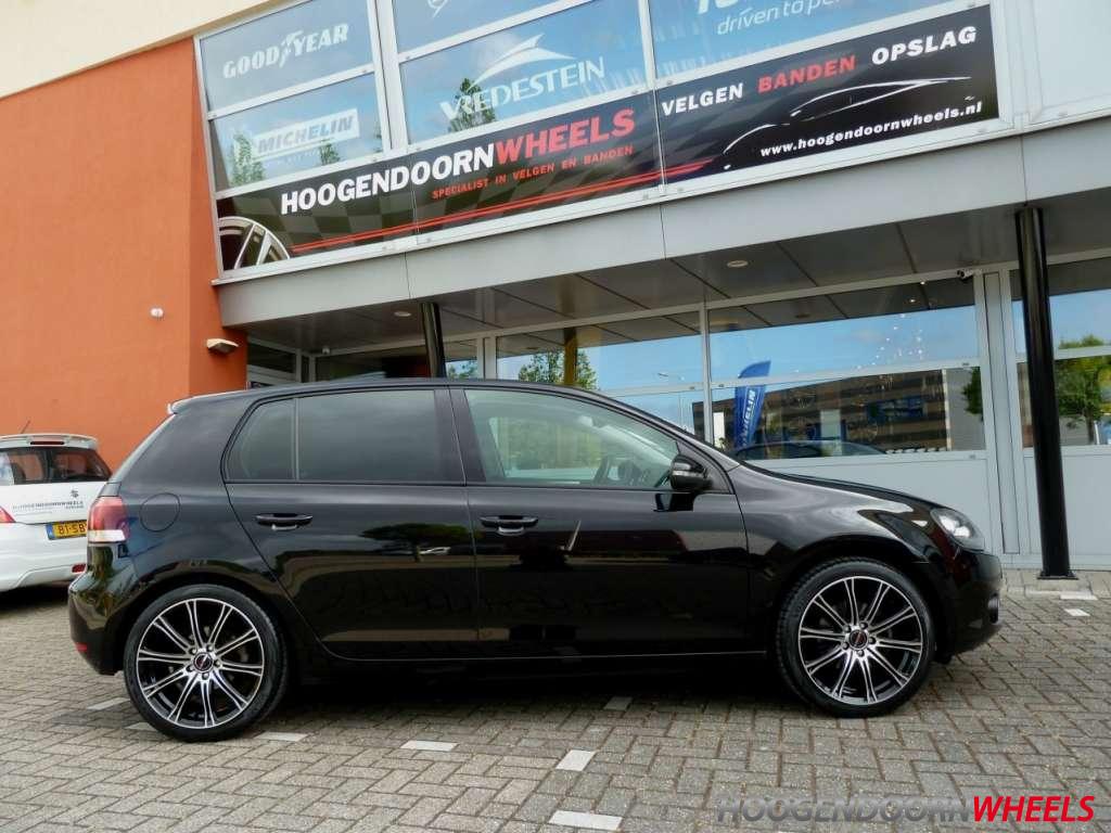 Overeenkomend neef fluctueren VOLKSWAGEN GOLF VI - BORBET CW1 18 inch ZWART GEPOLIJST