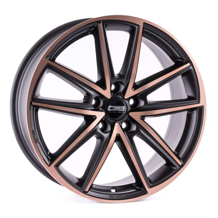 CMS C30 - CMS C30 7x17 5X0 ET 40 66.1 Black Copper velg