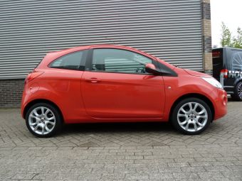 Ford KA met MAK Torino zilver velgen