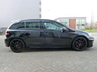 VW Golf VI GTI met Borbet LV5 18 inch velgen