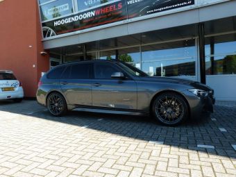 Breyton Fascinate breed set 8.5 en 9.5 x 19 gemonteerd onder een BMW F31 touring 