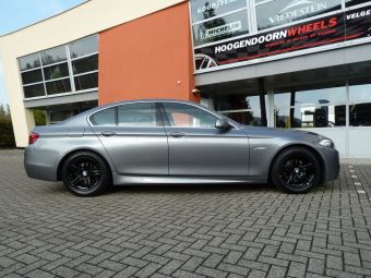 BMW 5 serie met Borbet XR 17 inch met winterbanden