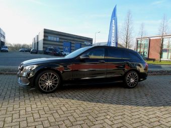 GMP dedicated Mercedes model Stellar zwart gepolijst met winterbanden 18 inch 