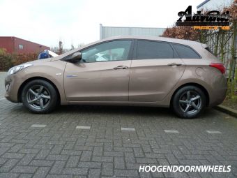 Advantie Nepa gemonteerd onder een Hyundai I30 in 15 inch