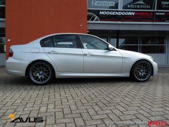 AVUS VELGEN MB4 ANTARCIET BREEDSET BMW 3 SERIE 19 INCH