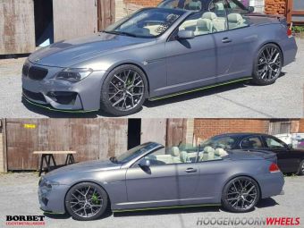 BORBET BY 20 EN 21 INCH BREEDSET BMW 6 SERIE CABRIO VERSTUURD NAAR ENGELSE KLANT 