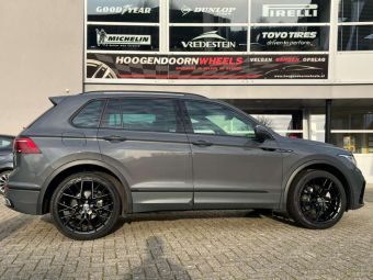 BORBET BY MATT BLACK IN 20 INCH GEMONTEERD ONDER EEN VOLKSWAGEN TIGUAN