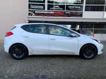 BORBET VELGEN W ANTRACIET IN 15 INCH GEMONTEERD ONDER EEN KIA CEE`D 