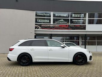 CONCAVER WHEELS CVR1 PLATINUM BLACK IN 19 INCH GEMONTEERD ONDER EEN AUDI A4