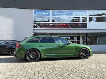 CONCAVER CVR1 CARBON GRAPHITE IN 20 INCH GEMONTEERD ONDER EEN AUDI RS4