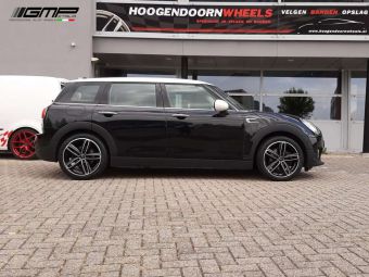 GMP WHEELS DIVA IN 18 INCH GEMONTEERD ONDER EEN MINI CLUBMAN