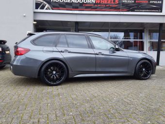 MAK MUNCHEN MB 19 INCH BREEDSET GEMONTEERD ONDER EEN BMW 3 SERIE 