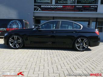 MAK WIELEN LUFT GMMF BREEDSET IN 19 INCH GEMONTEERD ONDER EEN BMW 3 SERIE