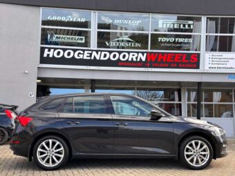 MAK WOLF SILVER IN 17 INCH GEMONTEERD ONDER EEN SEAT SCALA