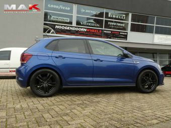 MAK VELGEN ZENITH MB IN 16 INCH GEMONTEERD MET WINTERBANDEN ONDER EEN VOLKSWAGEN POLO 