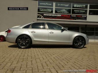 MEISTERWERK MW08 19 INCH ANTARCIET GEMONTEERD ONDER EEN AUDI A4 