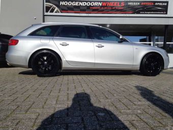 MEISTERWERK VELGEN MW08 ANTRACIET 19 INCH GEMONTEERD ONDER EEN AUDI A4 