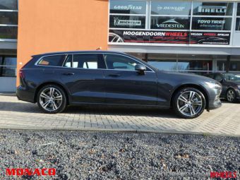 MONACO GP4 ANTRACIET GEPOLIJST 18 INCH GEMONTEERD ONDER EEN VOLVO V60