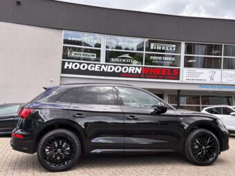 MONACO GPX BLACK IN 20 INCH GEMONTEERD ONDER EEN AUDI Q5
