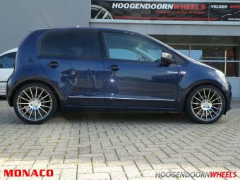 MONACO VELGEN FORMULA IN 17 INCH GEMONTEERD ONDER EEN VOLKSWAGEN UP