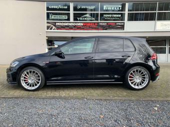 MOTEC TORNADO MCT9 HIGH GLOSS SILVER IN 18 INCH VOLKSWAGEN GOLF