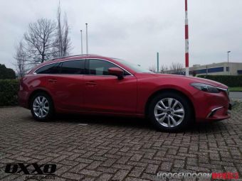 OXXO VELGEN ZILVER 17 INCH GEMONTEERD ONDER EEN MAZDA 6 