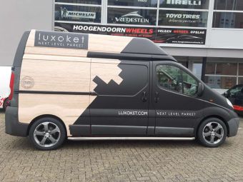 RONAL VELGEN R47 IN 18 INCH GEMONTEERD ONDER EEN OPEL VIVARO