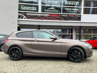 SEVENTY 9 SV-B IN 18 INCH GEMONTEERD ONDER EEN BMW 1 SERIE 