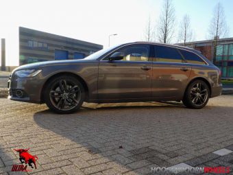 ULTRA WHEELS AUDI PRO IN 19 INCH GEMONTEERD ONDER EEN AUDI A6 MET VREDESTEIN WINTERBANDEN