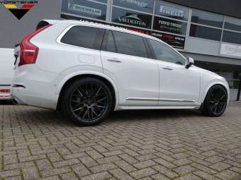 VORSTEINER WHEELS V-FF107 ANTHRACITE 22 INCH FORGED VELGEN GEMONTEERD ONDER EEN VOLVO V-FF 107 