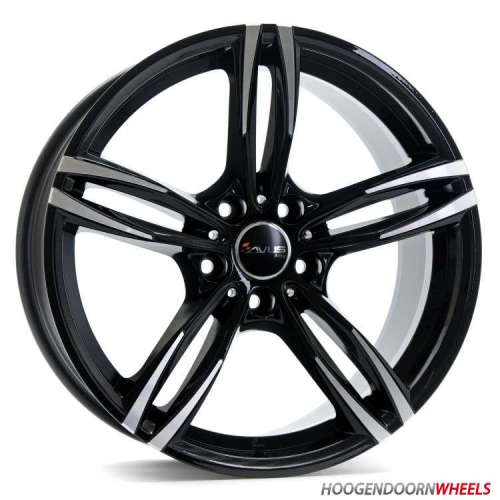 AVUS-MB3-BLACK-POLISHED-SALE-HOOGENDOORNWHEELS